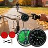 Car Clock Luminous Vintage Quartz Watch Decor Small Clock With Clip And Sticker For Car Dashboard Motorcycle Vehicle Interior
