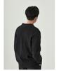 Men's Korean Retro V-Neck Polo Collar Knit Sweater for Autumn/Winter
