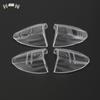 2Pcs Eye Flexible Clear Shields Side Safety Goggles Glasses Universal Anti Fog