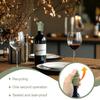 Wine Bottle Pourer Reusable Silicone Wine Stopper Leakproof Champagne Bottle Sealer Keep Drinks Fresh for Home Kitchen Bar Use