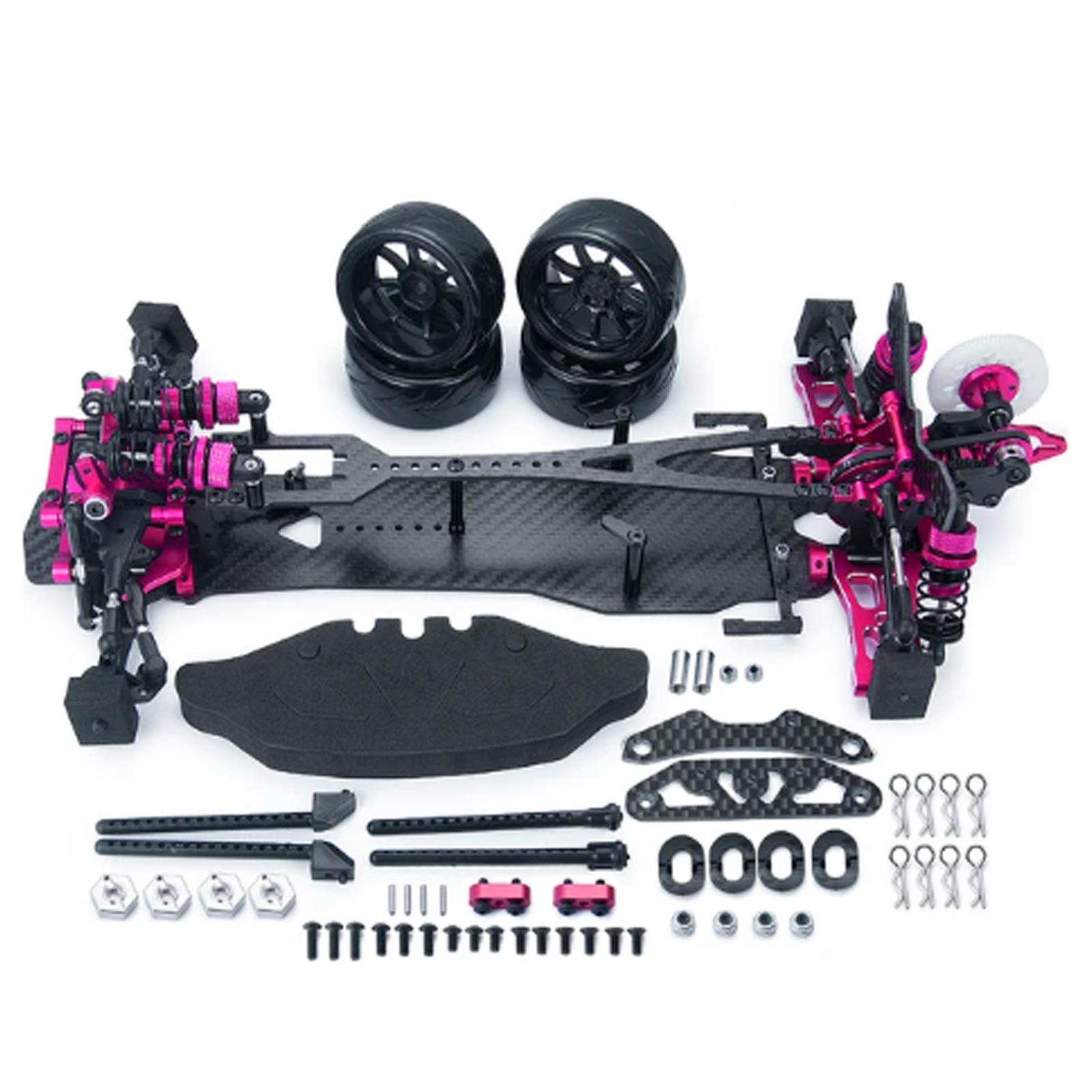 

1/10 Carbon Fiber Car Frame For 1/10 Sakura D5 RC Car Part D5 160mm 187mm Frame RC Parts RC Upgrade Part