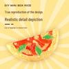Yibi Le Miniature Handmade Food Toy for Children's Pretend Play