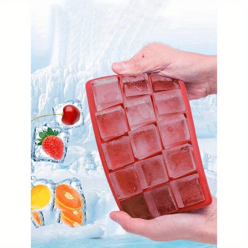 

1 шт. 15-ячеечный многоцелевой лоток для кубиков льда для ежедневного использования Red - 15 Grids разноцветный