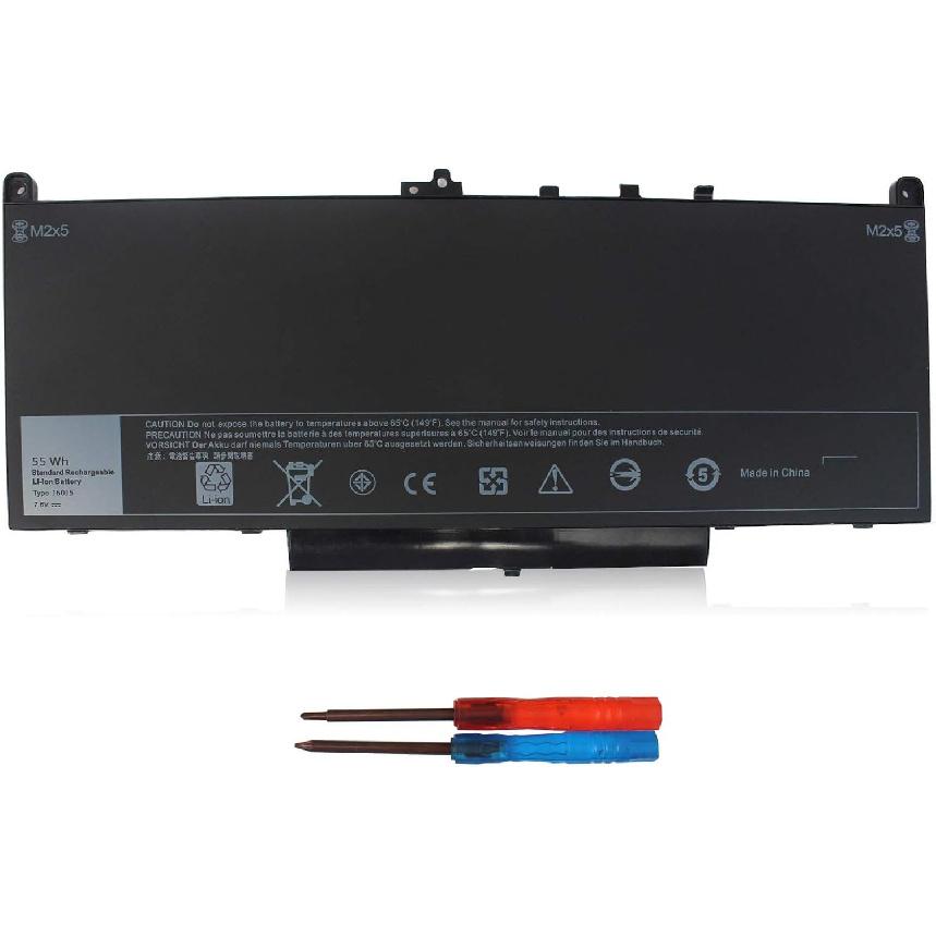 

J60J5 Замена аккумулятора Аккумулятор для ноутбука Dell Latitude E7470 E7270 для Dell Latitude E7470 E7270 7470 7270 Компьютер 1W2Y2 0MC34Y MC34Y R1V85 242WD