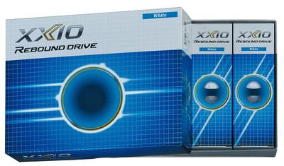 DUNLOP Golf Topu XXIO REBOUND DRIVE 2021 Modeli 1 Düzine Beyaz XNRDWH (12 adet)
