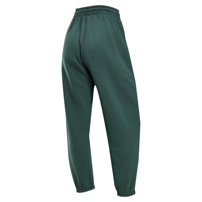 Nike Comfortable Versatile Casual Knitted Sports Pants Women Bottoms Dark-Green FZ5997-338