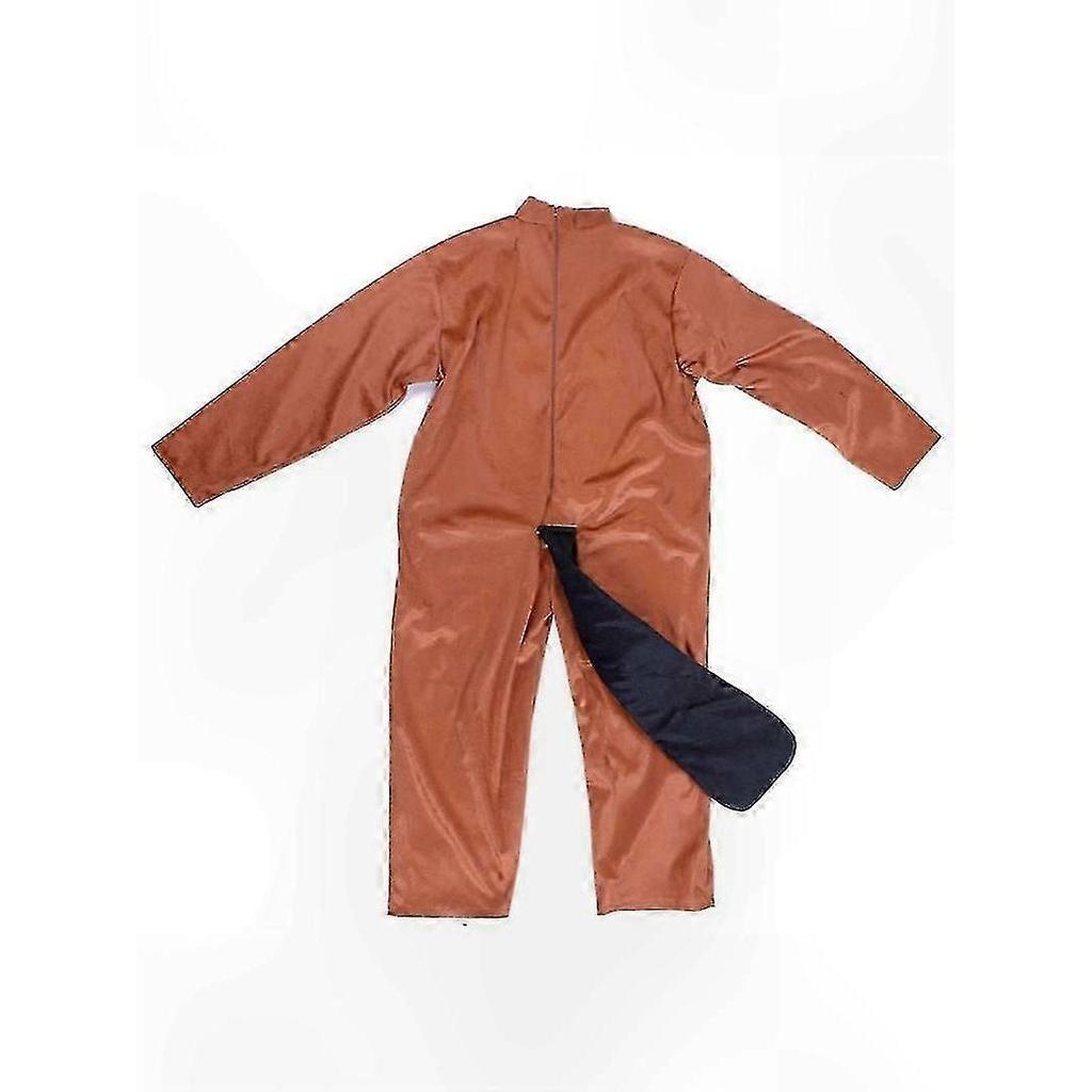 Unisex Cartoon Pajamas Costume for Adults and Kids Halloween Cosplay Outfit less