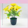 Sunflower Simulated Artificial Artificial Flower Potted Interior Decoration