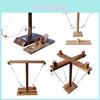 Classic Wood Toss Game With Handeye Coordination For Kids And Adults