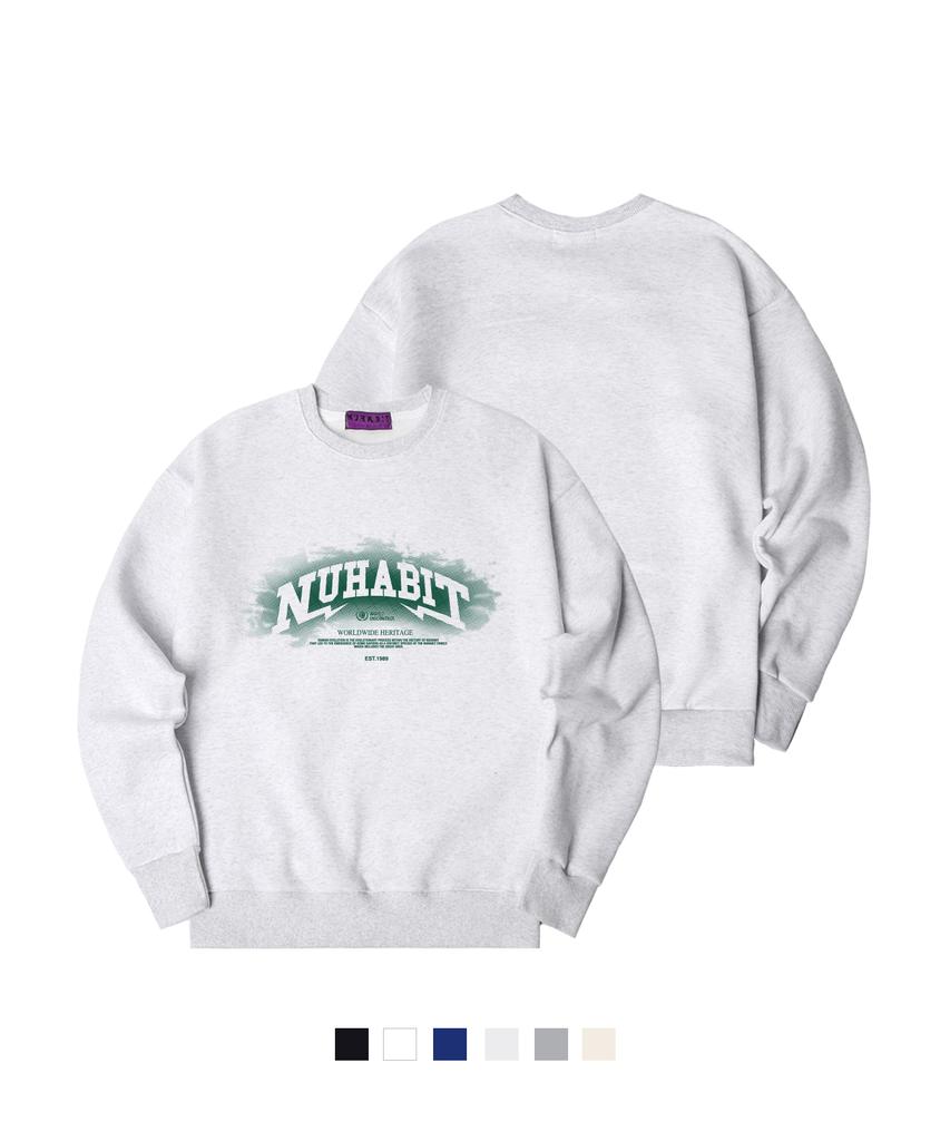NUHABIT N/H Cloud Oversized Fleece-Lined Sweatshirt (Som4-4Nh1289)