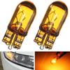 10pcs T10 168/W5W 5W Halogen Car Globe Front Sidelight Headlight Bulb Yellow