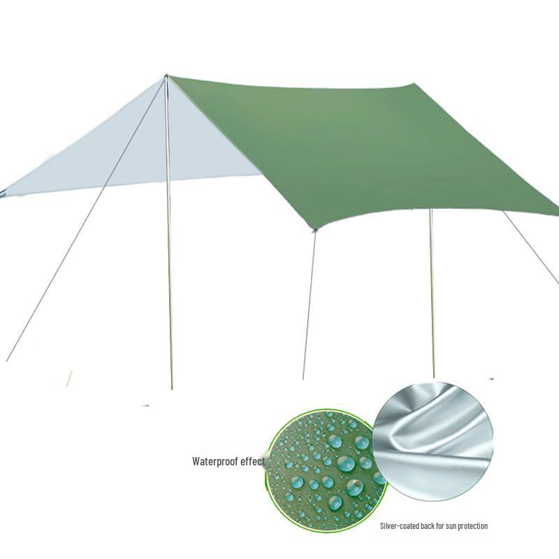 OEING Outdoor Camping Sunshade Rainproof Tarp