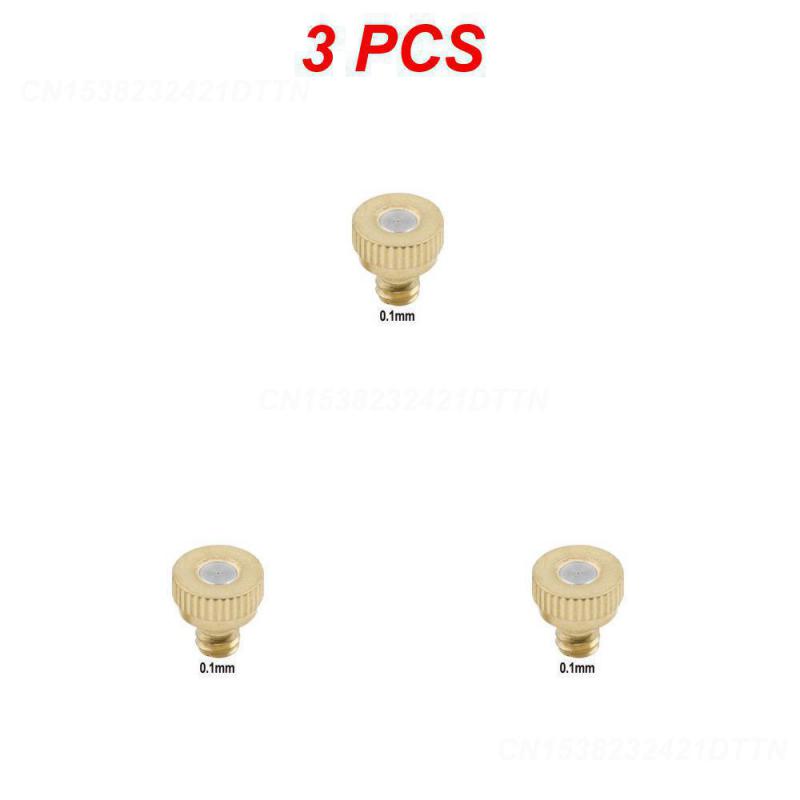 2/3/4PCS Brass High Quality Long-lasting Low Pressure Spray Atomizing Nozzle Humidifier High Performance Cooling Durable