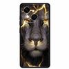 Black Silicone Case For Tecno Spark 40C Cases Wolf Luxury Protective Soft Back Cover For Tecno Pop 9 4G Case 6.67" Animal Fundas