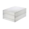 MUJI Polypropylene Small Item Storage Case with 2 83831974 Drawers,