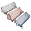 Transparent Mesh Pencil Bag for Storage 3Pcs Large Capacity Triangular Cases