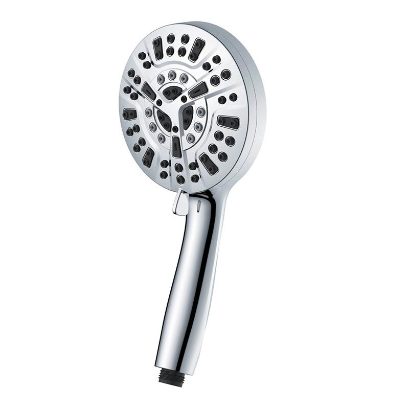 Latest 10-Function High Pressure Water Saving Eco-Friendly Bathroom Hand Held Shower Head Premium with Bracket Hose