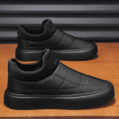 Winter trendiger Hot-Item bequeme Ein-Fuß-Faulenzer-Freizeitschuhe schlicht vielseitig und bequem neue Herren-Baumwollschuhe