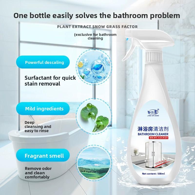 Čistič na koupelnové obklady se silnou dekontaminací a proti žloutnutí