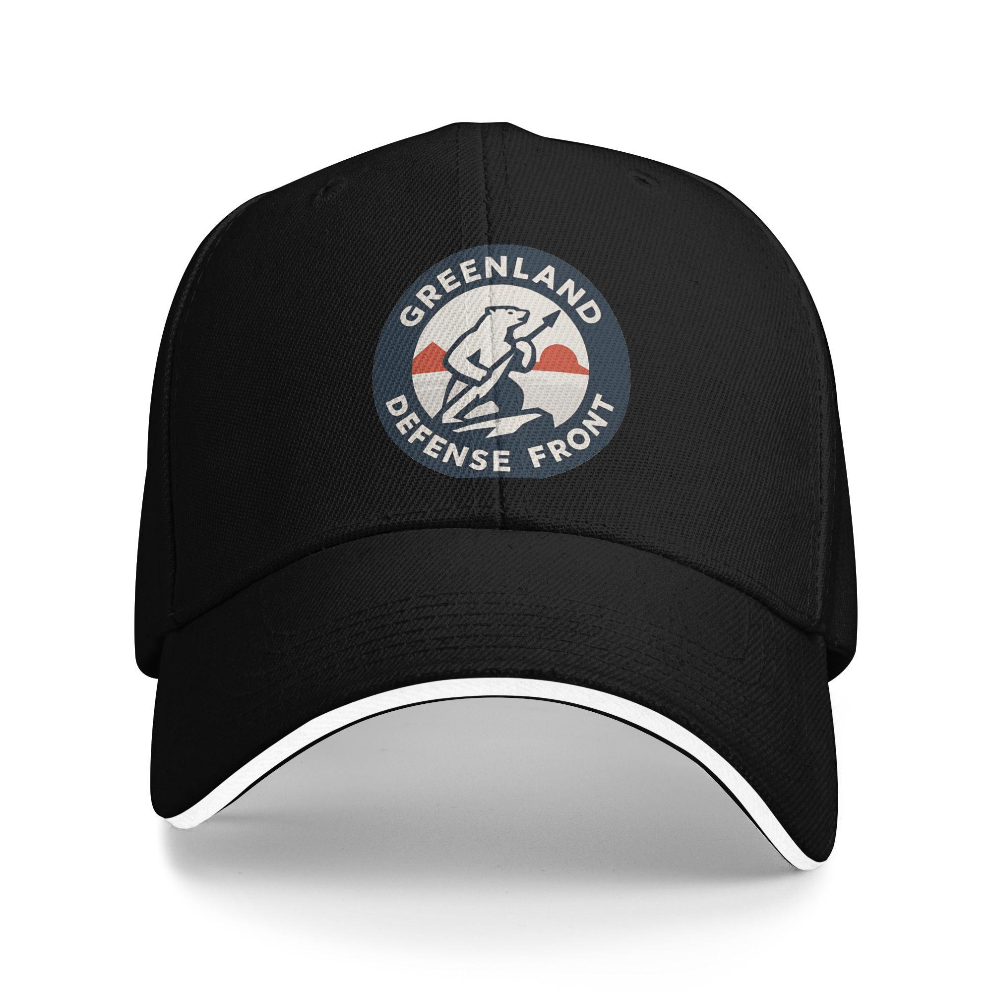 Maga Groenland Maga Chapeau Sandwich Adulte, Mode, Casquette de Baseball Chapeau Groenland Casquettes Snapback Réglables Casquette de Sport Casquettes d'Hiver One Size black