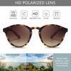 SUNGAIT Classic Vintage Round Polarized Sunglasses for Men and Retro UV400 JP Women, Style, Protection, SGT166-LBWSC