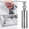 300ml Stainless Steel Soap Dispenser Liquid Detergent Hand Pump for Home Kitchen Sink Use