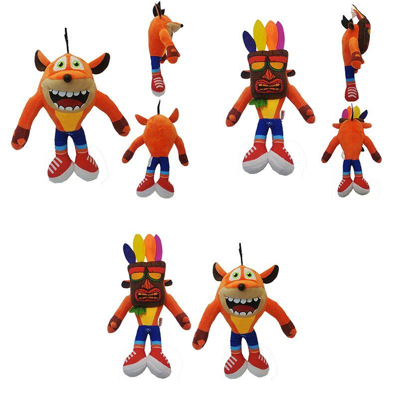 Adorable Crash Bandicoot Plush Toy Featuring Soft Plush Material Perfect For Collectors