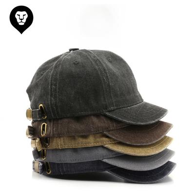 Japanese Street Personality Men's Solid Color Light Board Short Brim Baseball Cap Outdoor Sports Women's Sun Protection Visor Cap Cap
