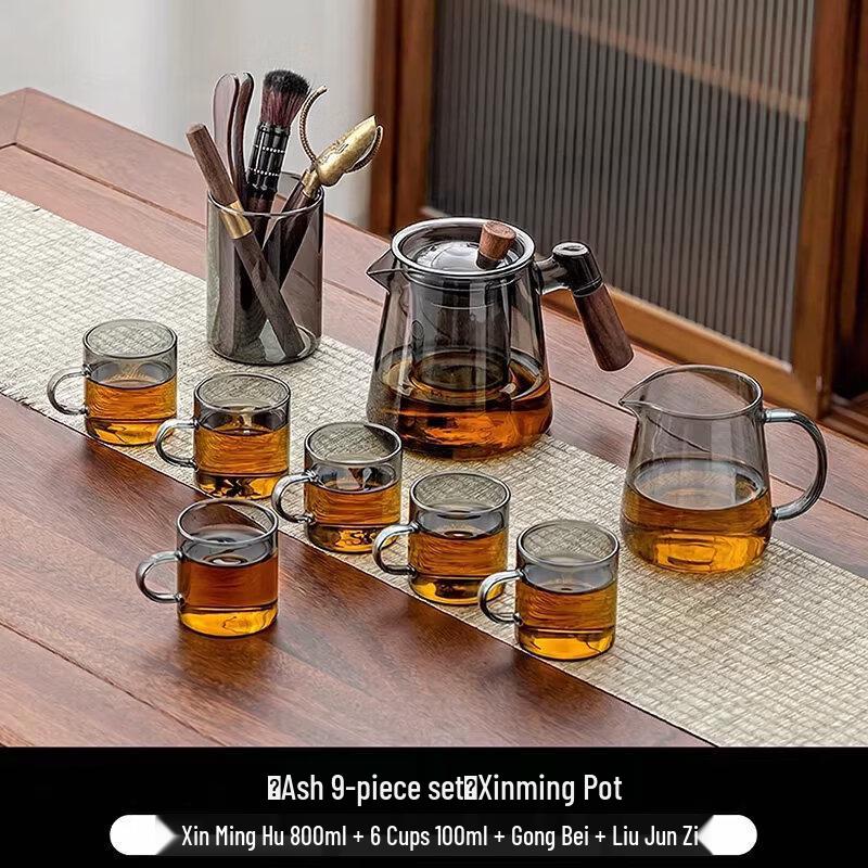 Biaoxing Luxury Glass Kung Fu Tea Set
