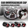 4Pcs Car Styling Metal Tire Valve Stem Caps Rim Accessories Cover For Mitsubishi Outlander Lancer ASX RALLIART Eclipse L200 EVO