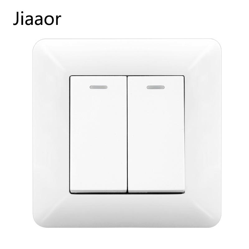 16A White German-Style Double Gang Wall Socket Panel with USB & Type C, European Standard.