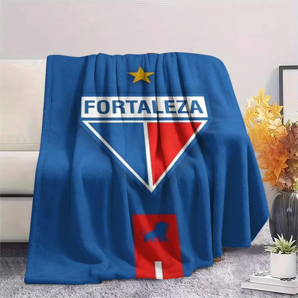 1Pc Fortaleza Print Flannel Blanket High Quality Warm Comfortable Cover for All Seasons Perfect for Gifts Home Decor