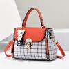 Small Purses And Handbags For Women Fashion Crossbody Bag Lightweight Shoulder Bag, Plaid Pattern Satchel