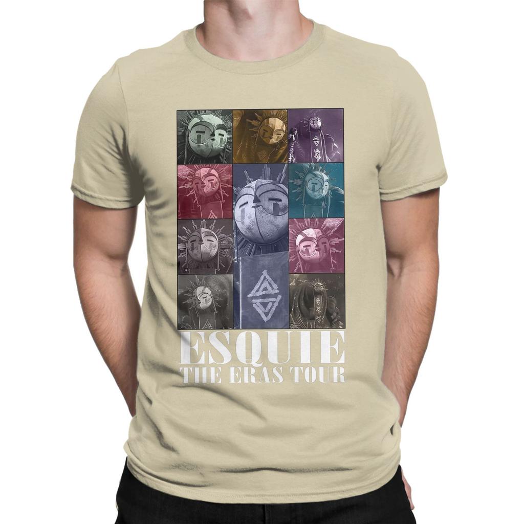 Men Women Print Esquie Eras Tour Clair Obscur Expedition 33 T Shirt Tee  Cotton Tshirts Clothing