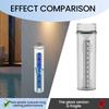 Large Capacity with Mounting Bracket Garden Lawn Patio Fence Rain Gauge