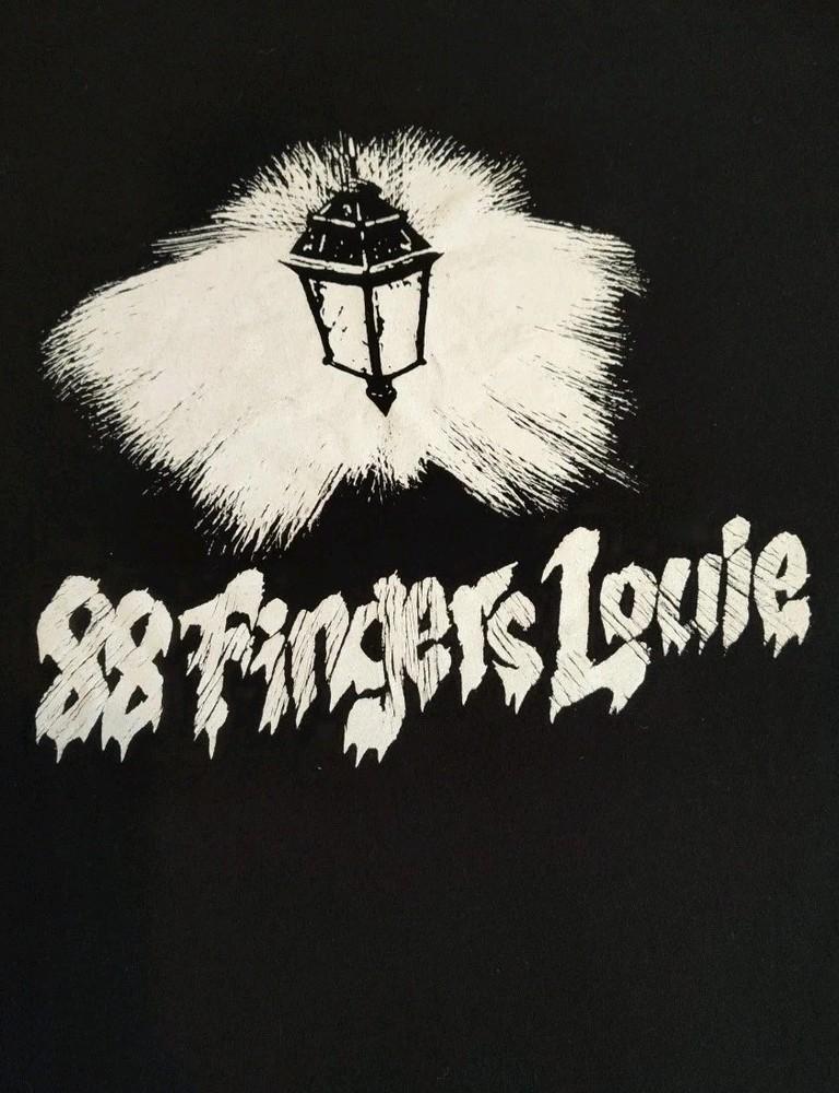 Футболка унисекс 88 Fingers Louie Band, черный цвет, полный размер, CM183 XXXL
