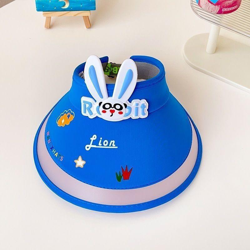 Kinder-Sonnenschutzhut mit Ventilatorhut UV-Mädchen leerer Oberteil-Sonnenhut Wiederaufladbarer Sonnenschutzhut Großer Schirm