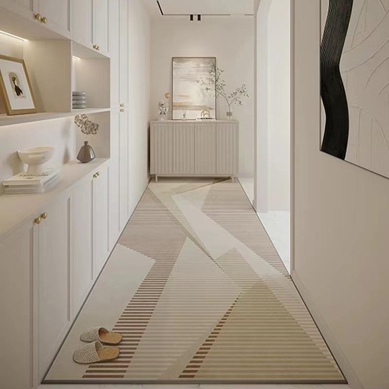 Korean Style Corridor Carpet Hotel Decoration Hall Runner Antiskid Long Hallway Area Rugs Ins Porch Entry Doormat Customizable