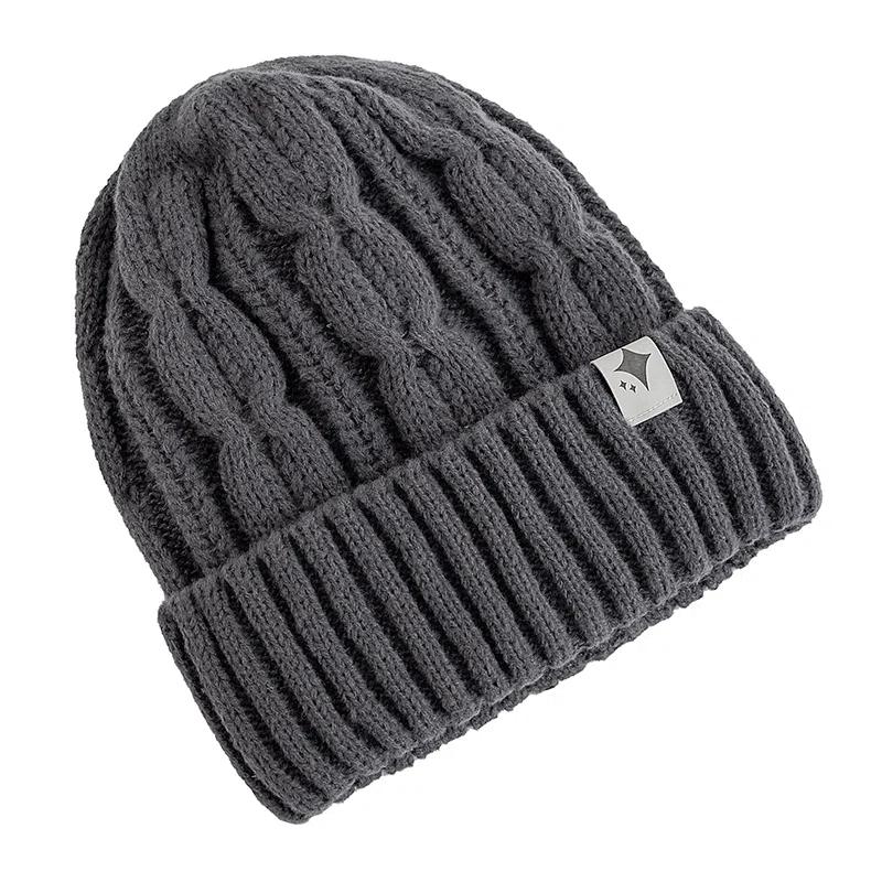 Pălării Noi Unisex Călduroase de Iarnă Pălărie Beanie Fashion Streetwear Pentru Femei Cuplu Exterior Pălărie Tricotată de Iarnă