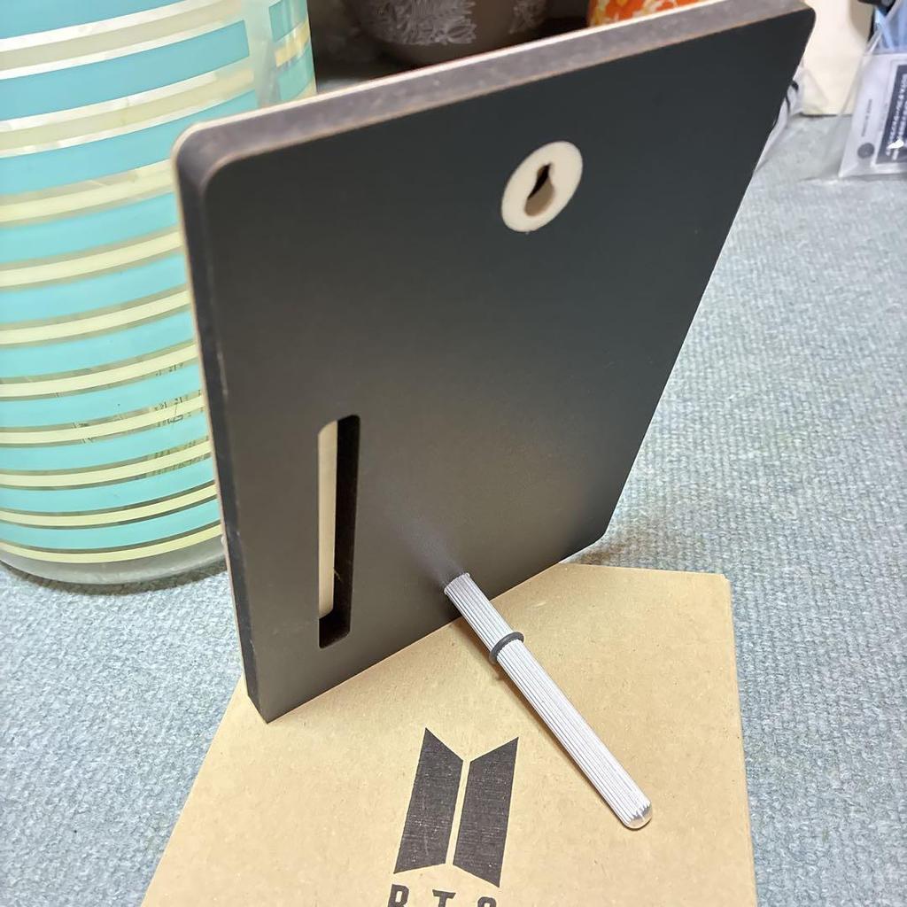 [USED] BTS Jimin Acrylic Photo Stand with Bonus