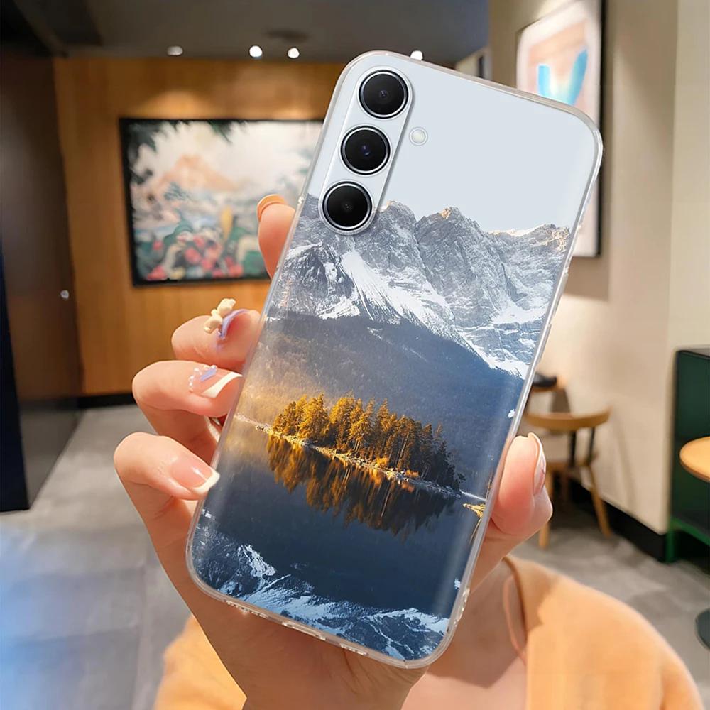 A34 A54 5G Case For Samsung A34 5G Cool Soft Silicone TPU Protective Back Case For Samsung Galaxy A34 A54 5G Cases Phone Cover