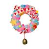 Christmas Wreaths For Front Door - 15.75x9.84x2.76 Inches, Garland Hangable Decor, Ornaments Tree Decorations Winter
