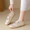 Mary Jane White Shoes Trendy Temperament Versatile Niche Single Shoes Ballet Women's Shoes