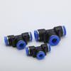 Leak-Proof T-Type Air Tube Connector - PE4/6/8/10/12 Quick Connect Fittings