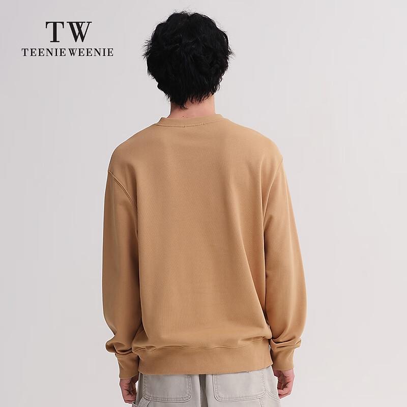 Teenie Weenie Men's Bear Graphic Round Neck Sweatshirt