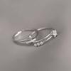 Japanese Light Luxury Meteorite Open Ring - Exquisite Design for Women
