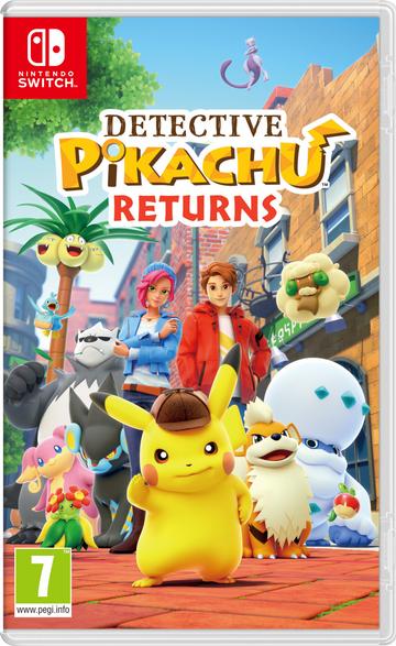 Nintendo switch detective pikachu returns game