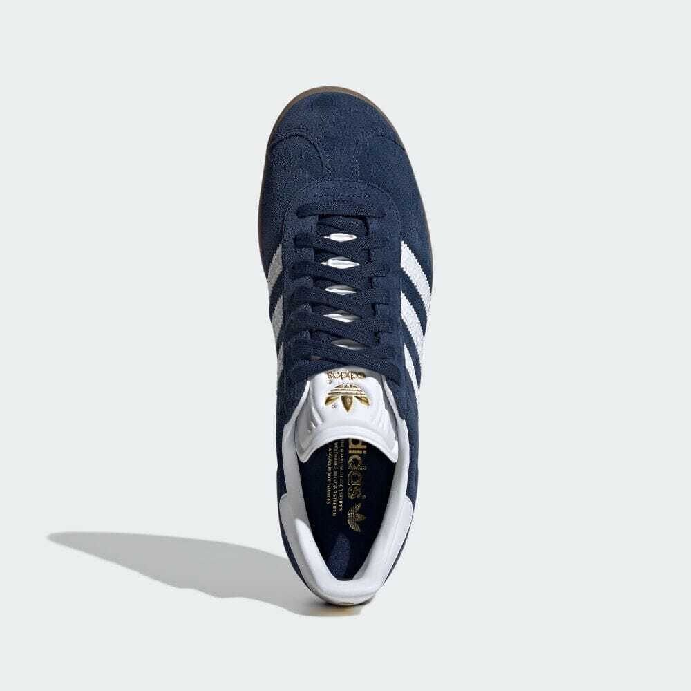 JH6197 adidas Originals Gazelle Night Indigo Footwear White Gum (Men's)
