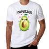 Mamacado - Avocado - Mom - Partnerlook Pregnant T-Shirt Soft Touch Basic Cotton T-Shirt
