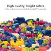 Big Size Building Blocks Puzzle Set DIY Montessori Colorful Creative Bulk Bricks Early Educational Toys for Kids Baby Gift Box